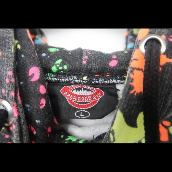 New York Area Code 212 Women’s Hoodie Sweatshirt L - Picture 8 of 10